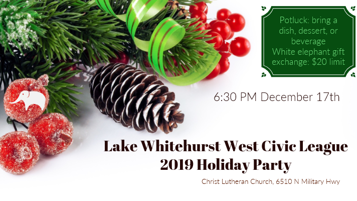2019 Holiday Party & Monthly Meeting